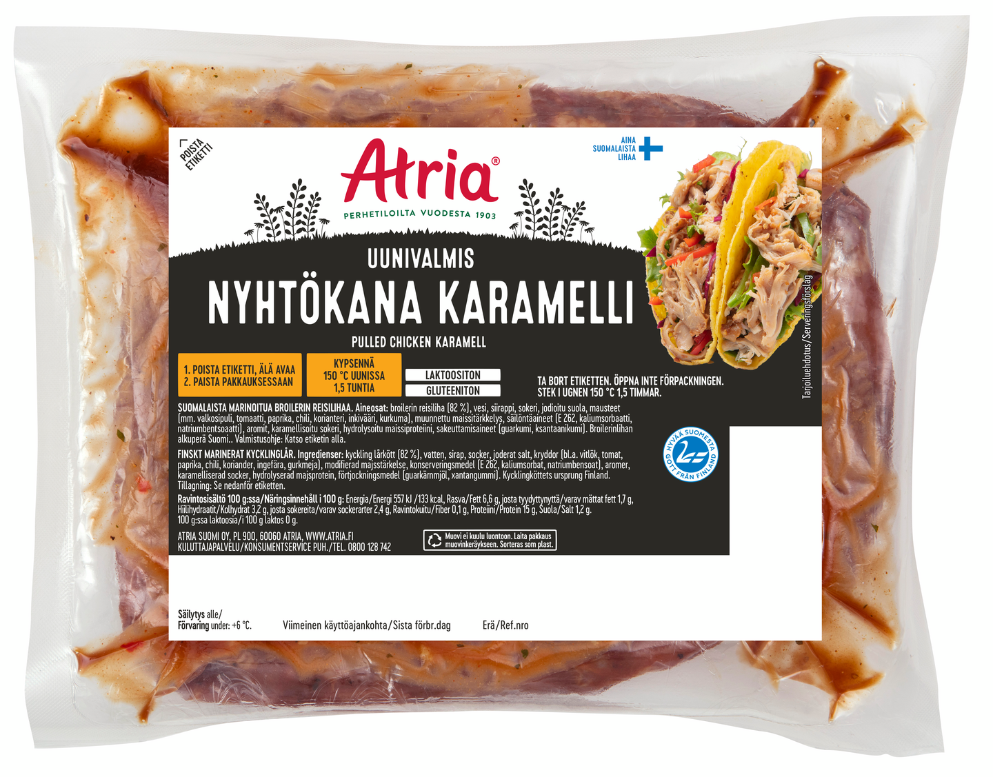Atria Nyhtökana Karamelli n. 800 g
