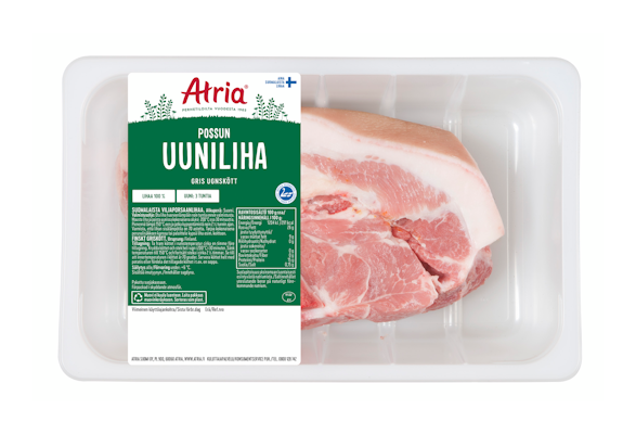 Atria n800g Naturell Viljaporsaan Uuniliha