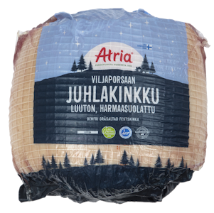 Atria Viljaporsaan juhlakinkku n. 5 kg luuton tuore