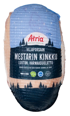 Atria Viljaporsaan Mestarin kinkku n. 3,5 kg pakaste