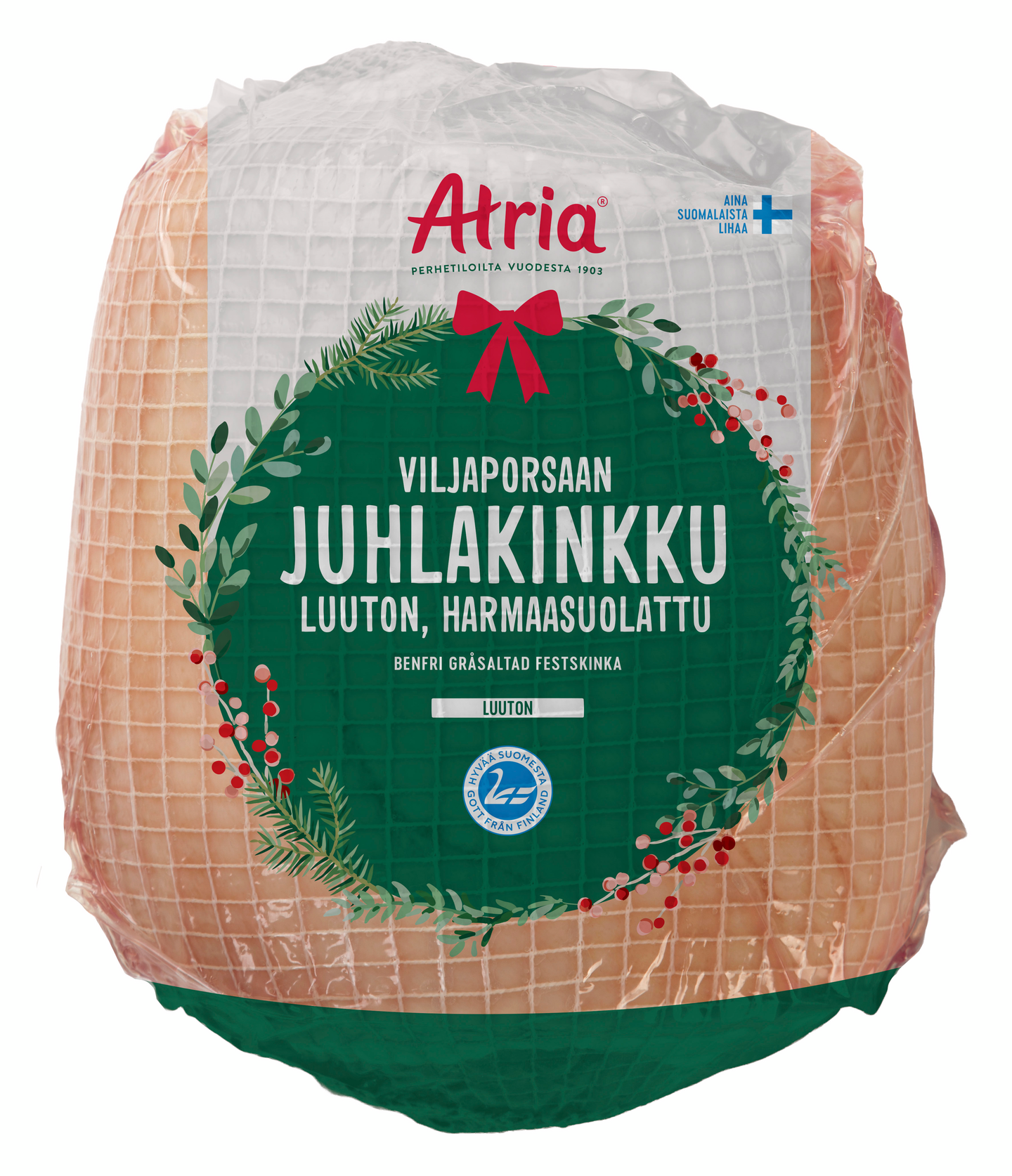 Atria Viljaporsaan Luuton Juhlakinkku n. 5 kg pakaste