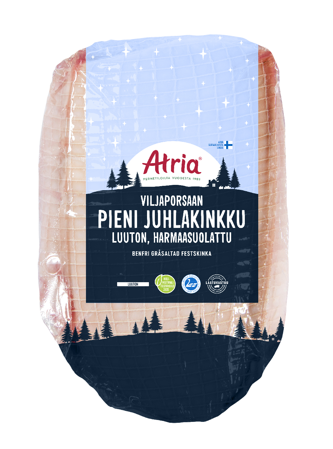 Atria Viljaporsaan pieni juhlakinkku n. 2,5 kg tuore