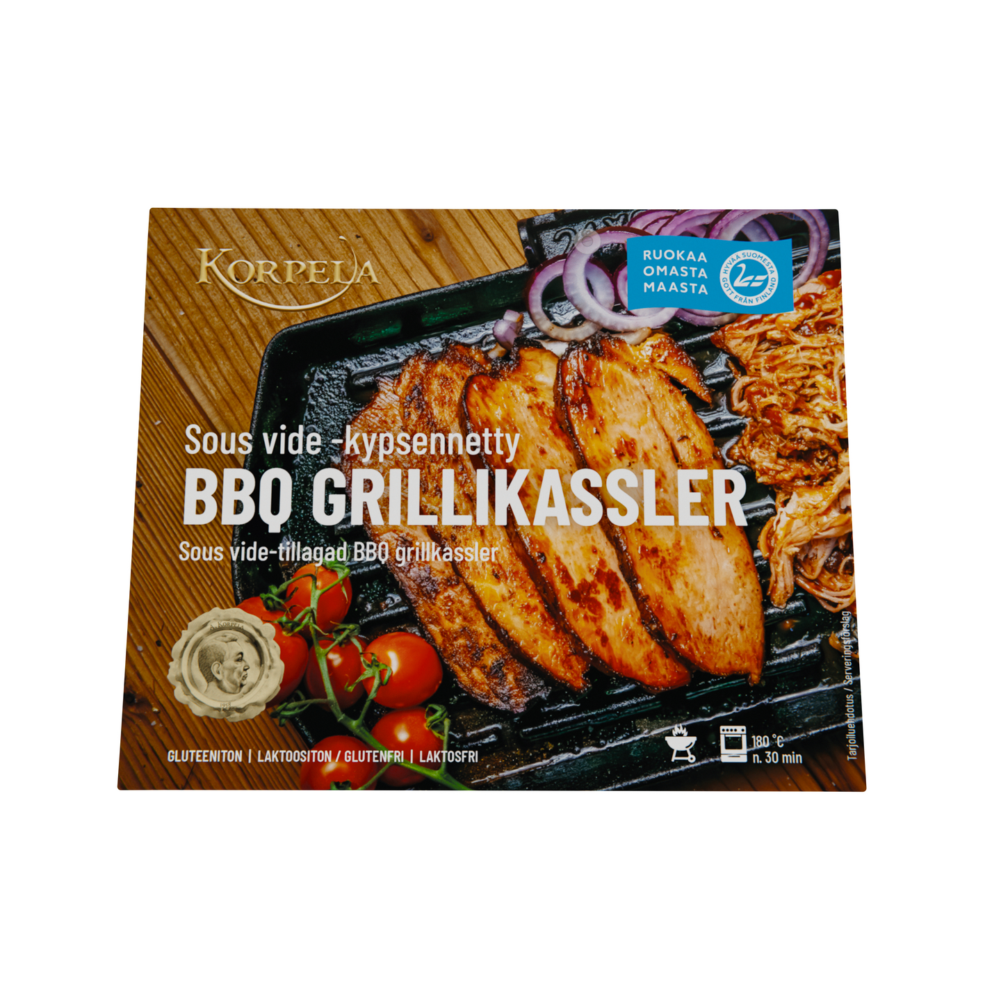 Korpela BBQ grillikasslerpala n. 700 g kypsä