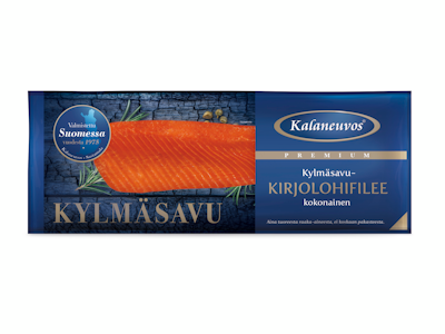 Kalaneuvos kylmäsavustettu kirjolohifilee ruodoton 500-1000g vakuumi