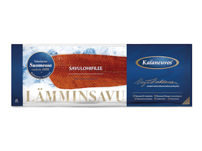 Kalaneuvos savustettu lohifilee n. 850g vakuumipakattu