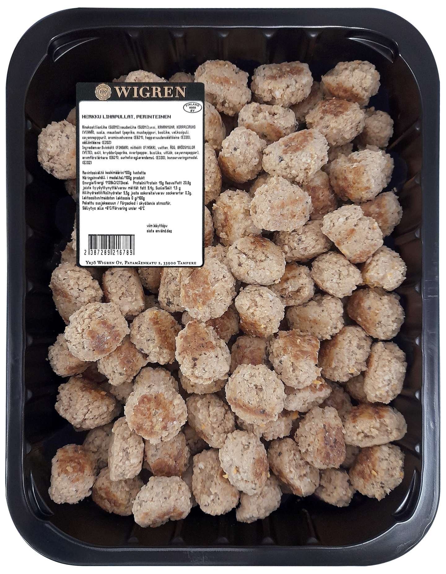 Wigren herkku lihapullat perinteinen n1,3kg