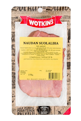 Chef Wotkins 80-170 g Naudan suolaliha kokolihaleikkele