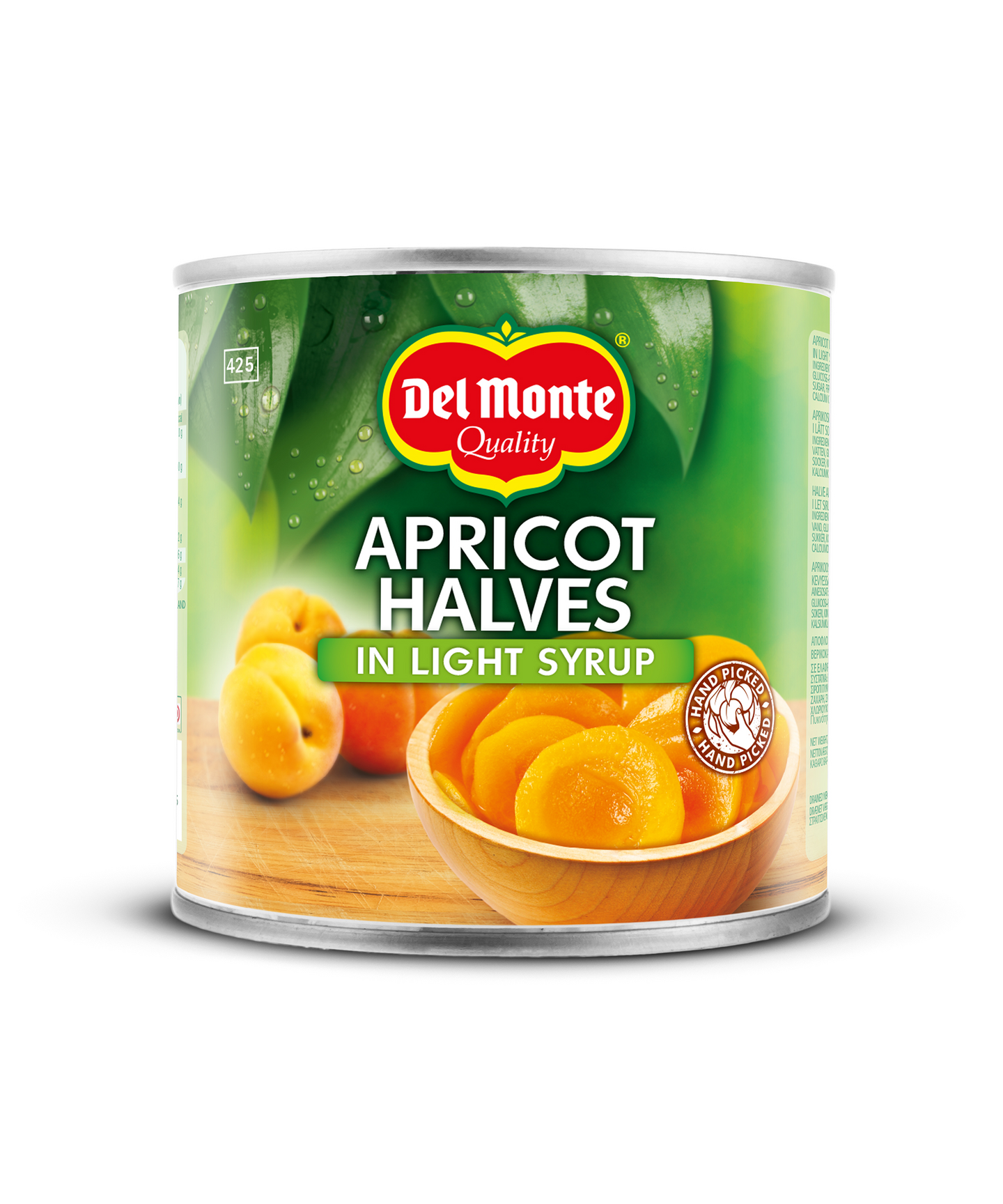 Del Monte Aprikoosinpuolikkaat sokeriliemessä 420g/240g