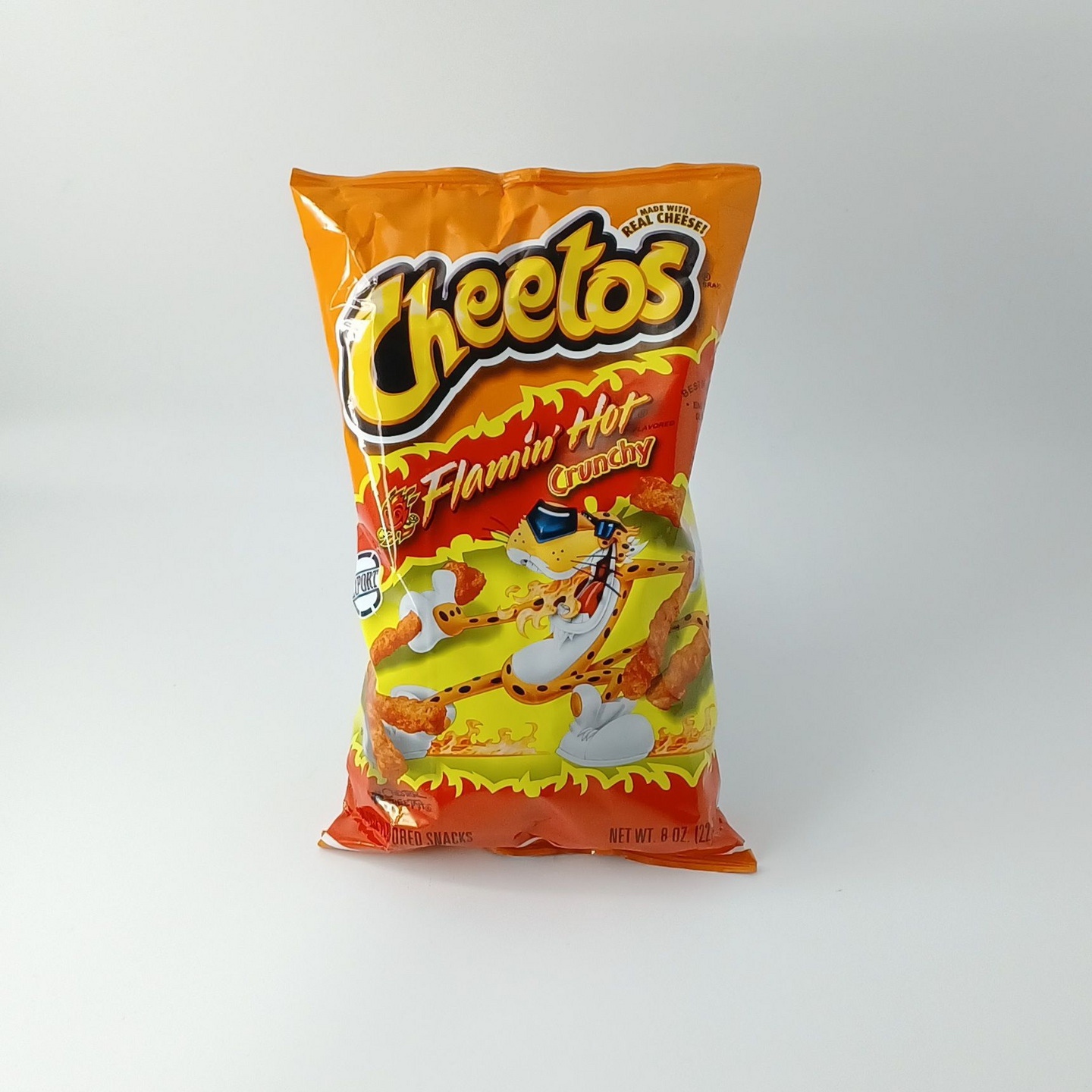 Cheetos flamin' hot crunchy 226,8g | K-Ruoka Verkkokauppa