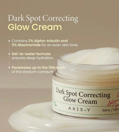 Axis-Y Dark Spot Correcting Glow geelivoide 50ml