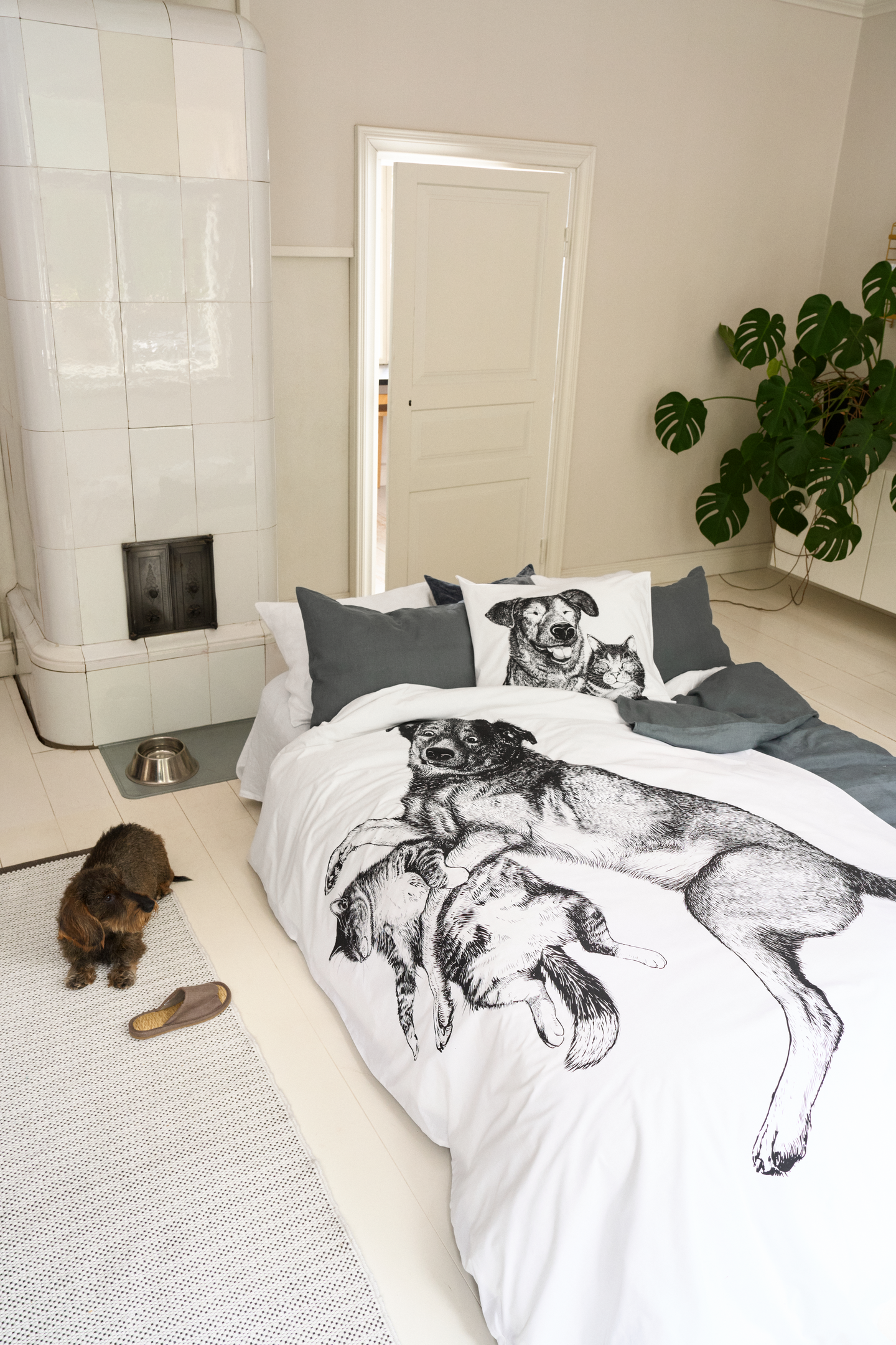 Finlayson Selviytyjät pussilakanasetti 150x210 cm + 50x60 cm