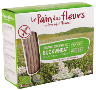 Le Pain des Fleurs tattarinäkkileipä 150g gluteeniton luomu