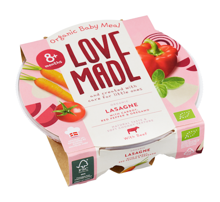 Lovemade Luomu lasagne 185g 8kk