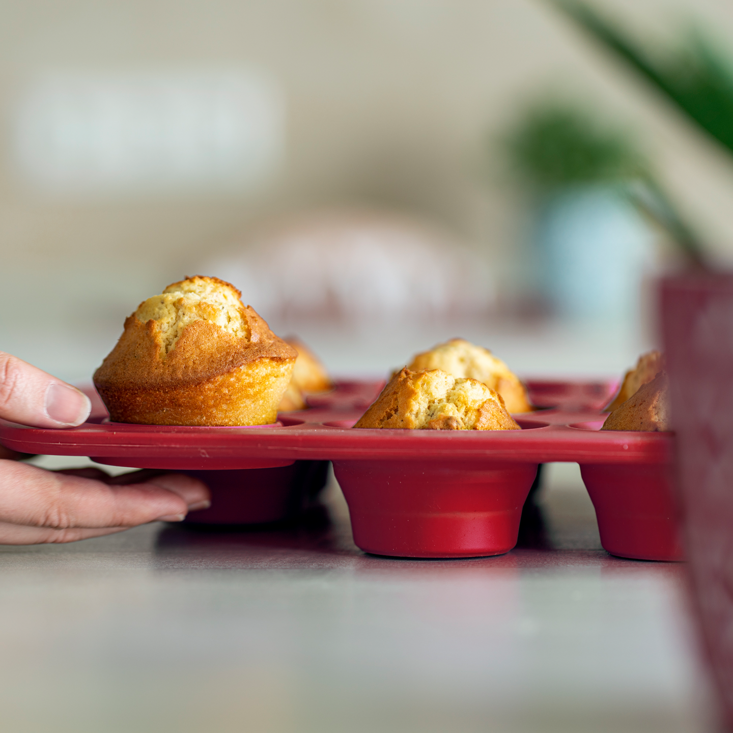 Heirol muffinssivuoka 12 kuppia silikoni