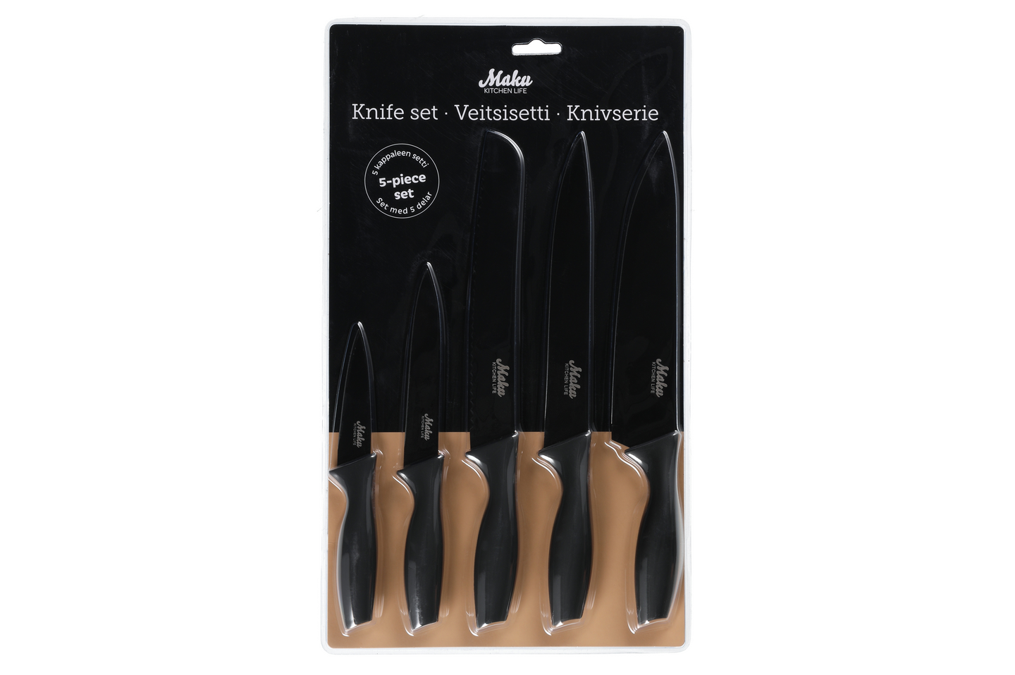 Maku veitsisetti teräs 5 kpl/pkt