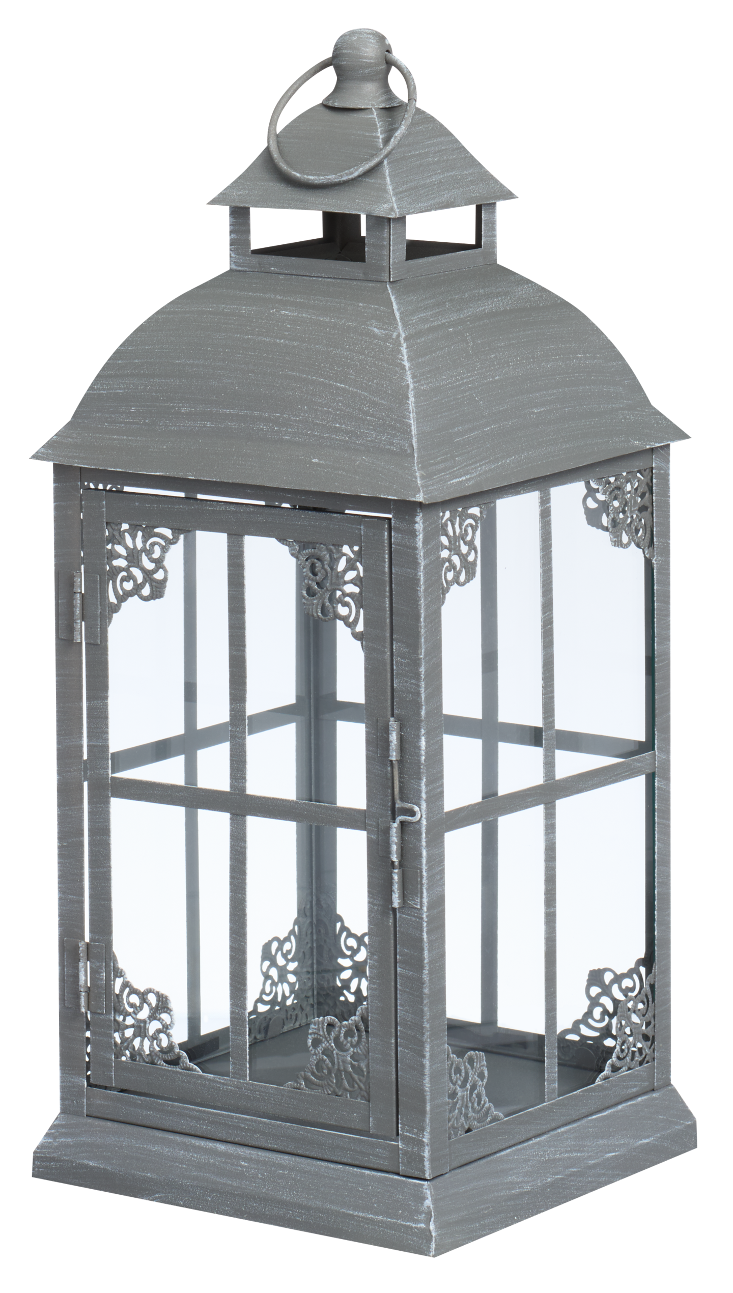 myhome Pitsi lyhty 42cm antiikinharmaa