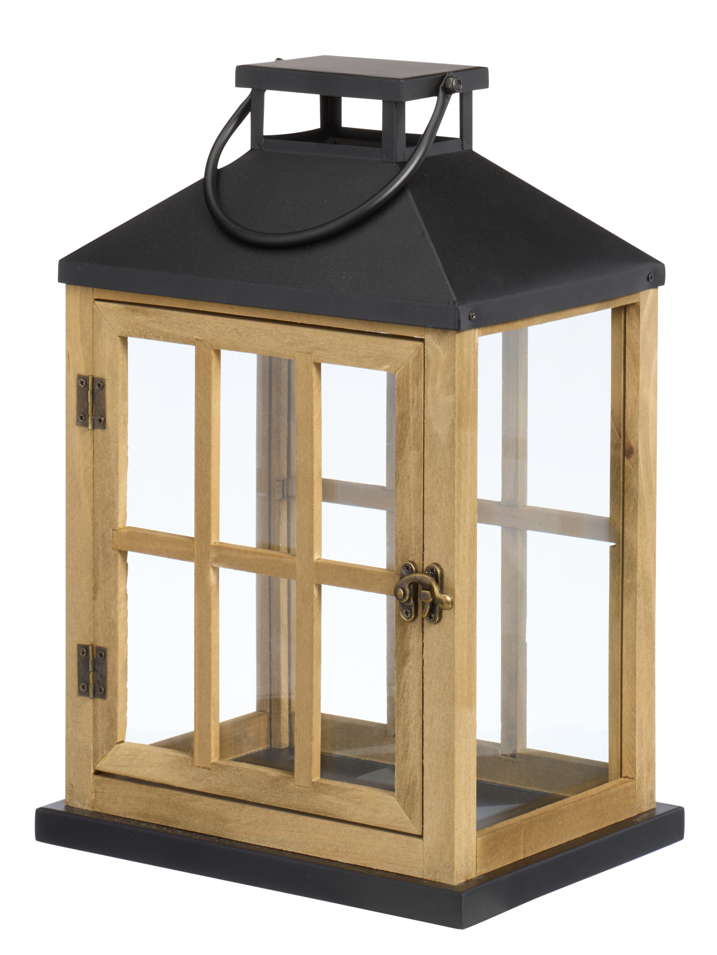 myhome Talo puulyhty 39cm ruskea