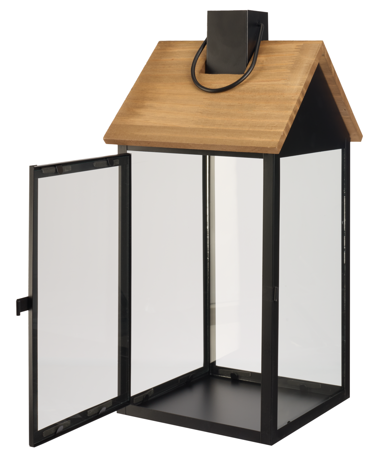 myhome Koto lyhty 43cm musta-ruskea