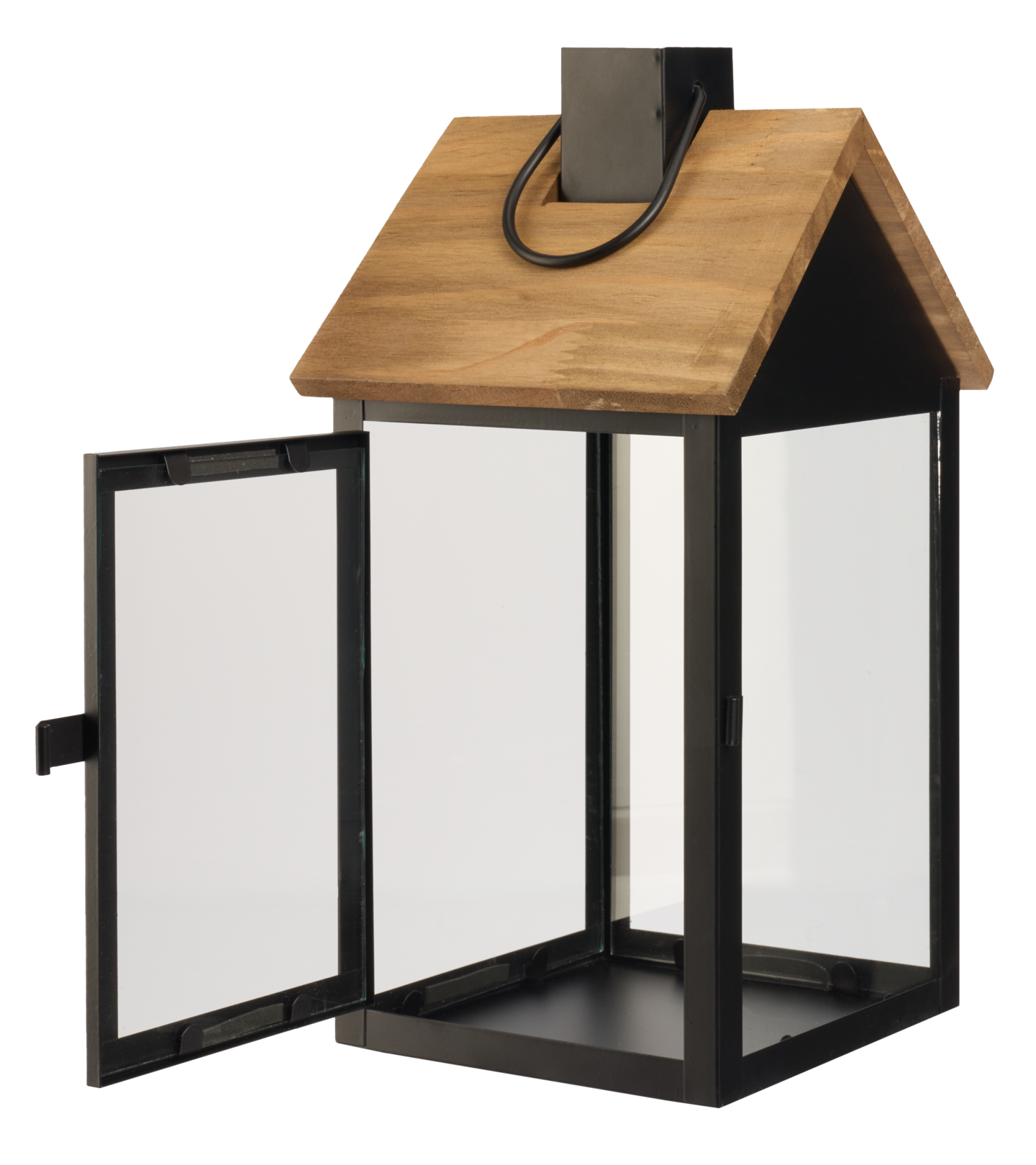 myhome Koto lyhty 31cm musta-ruskea