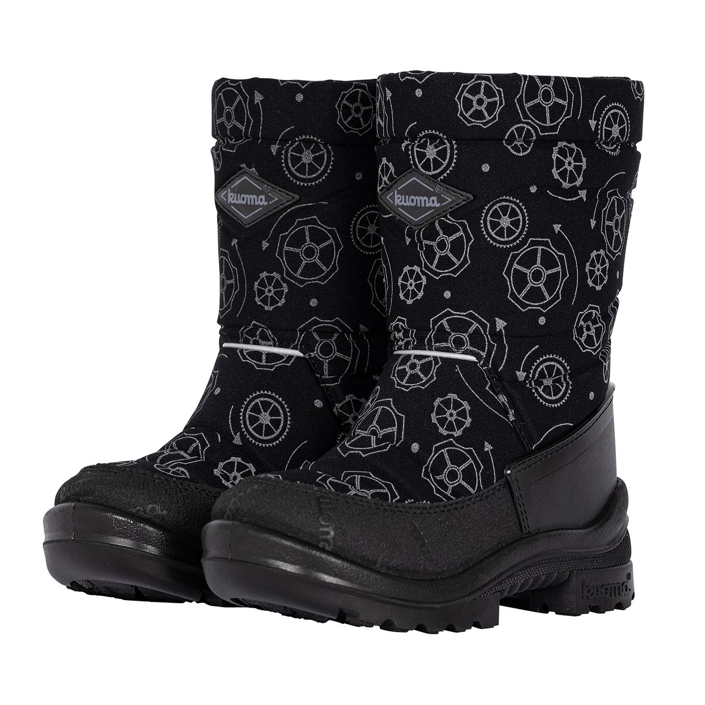 Kuoma Putkivarsi villa lasten talvisaapas