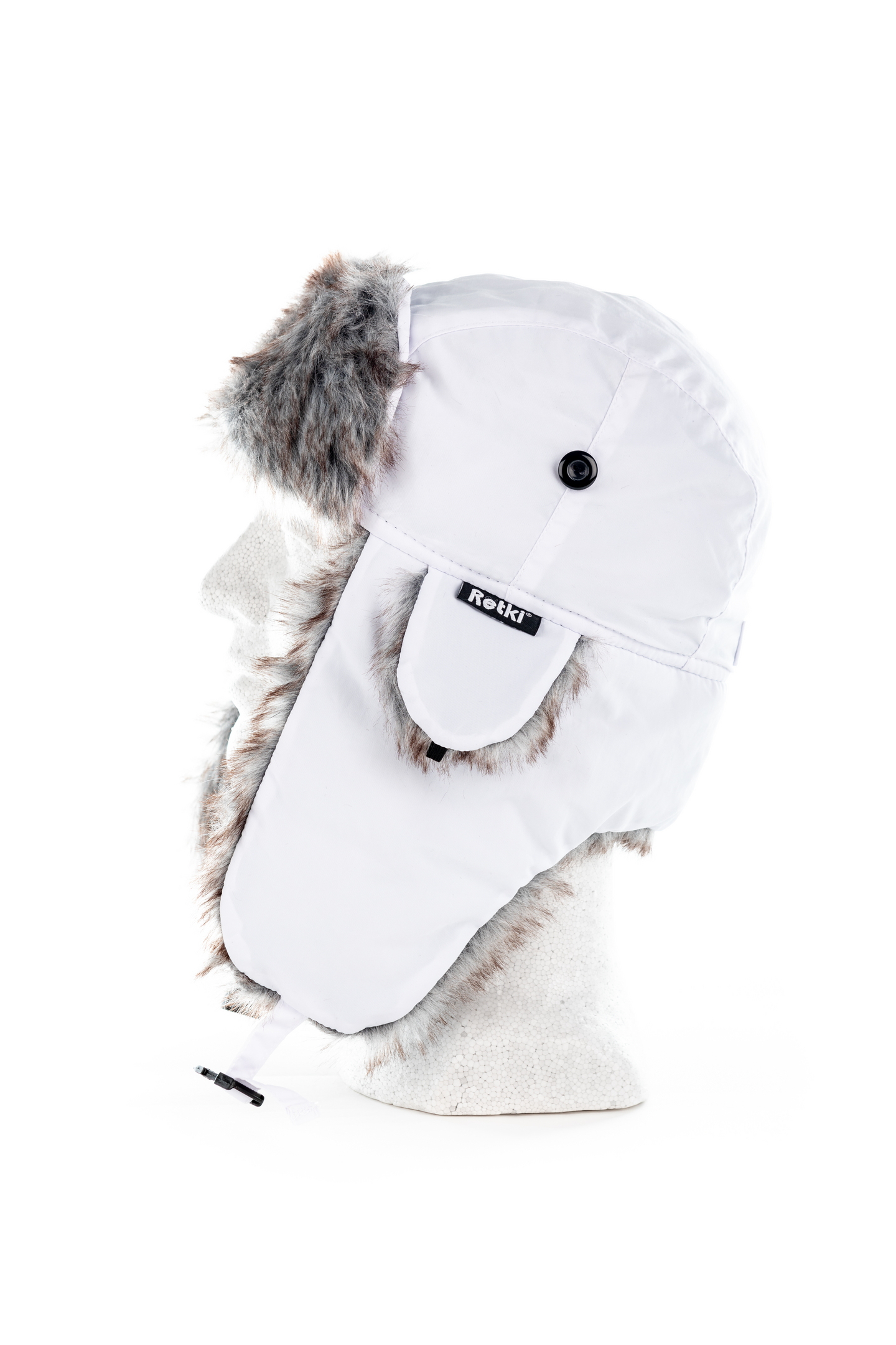 Retki karvahattu valkoinen M