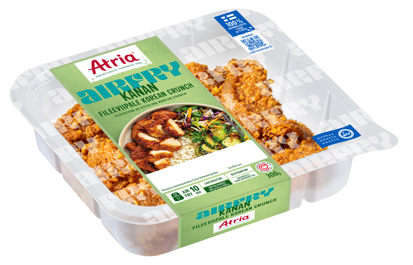 Atria airfry kanan fileeviipale Korean crunch 300 g