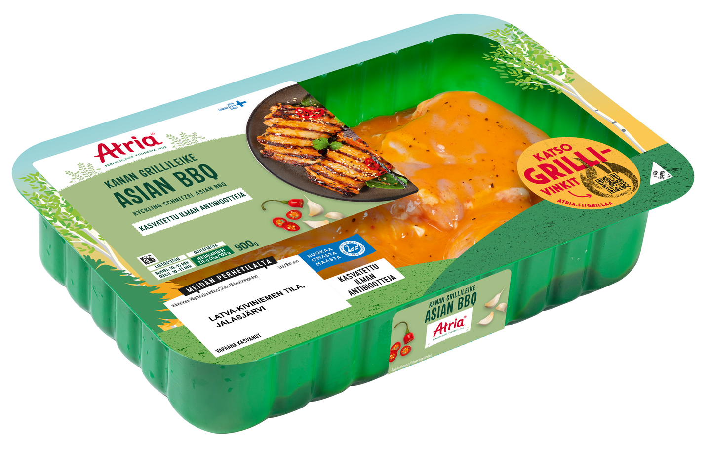 Atria Kanan Grillileike Asian BBQ 900g