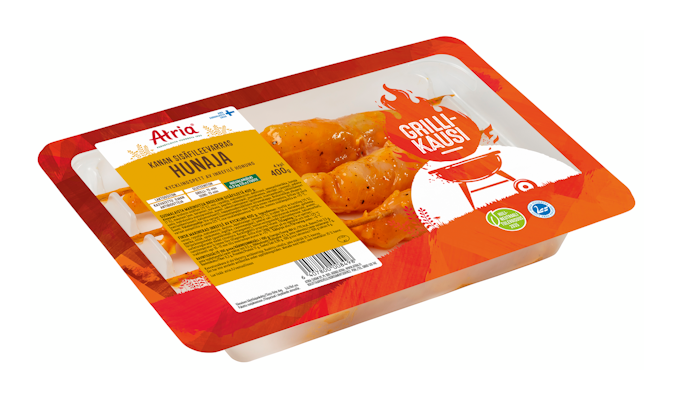 Atria broilerin sisäfileevarras 400g hunajamarinoitu