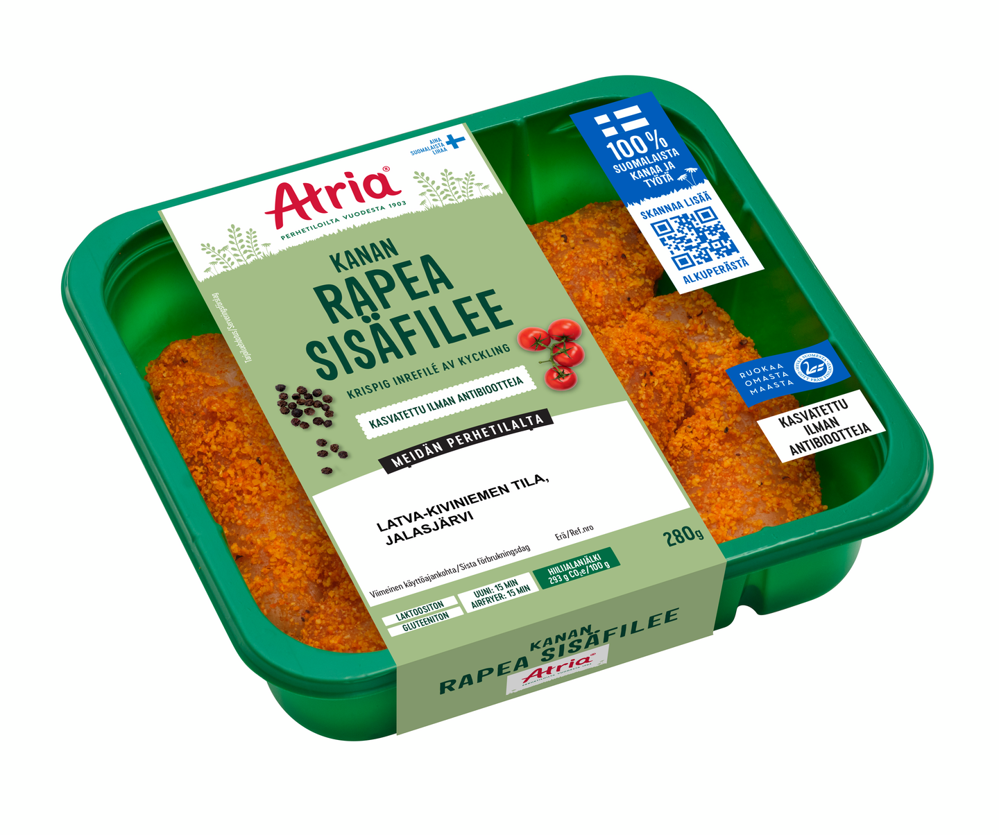 Atria Rapea Kanan Sisäfilee 280g