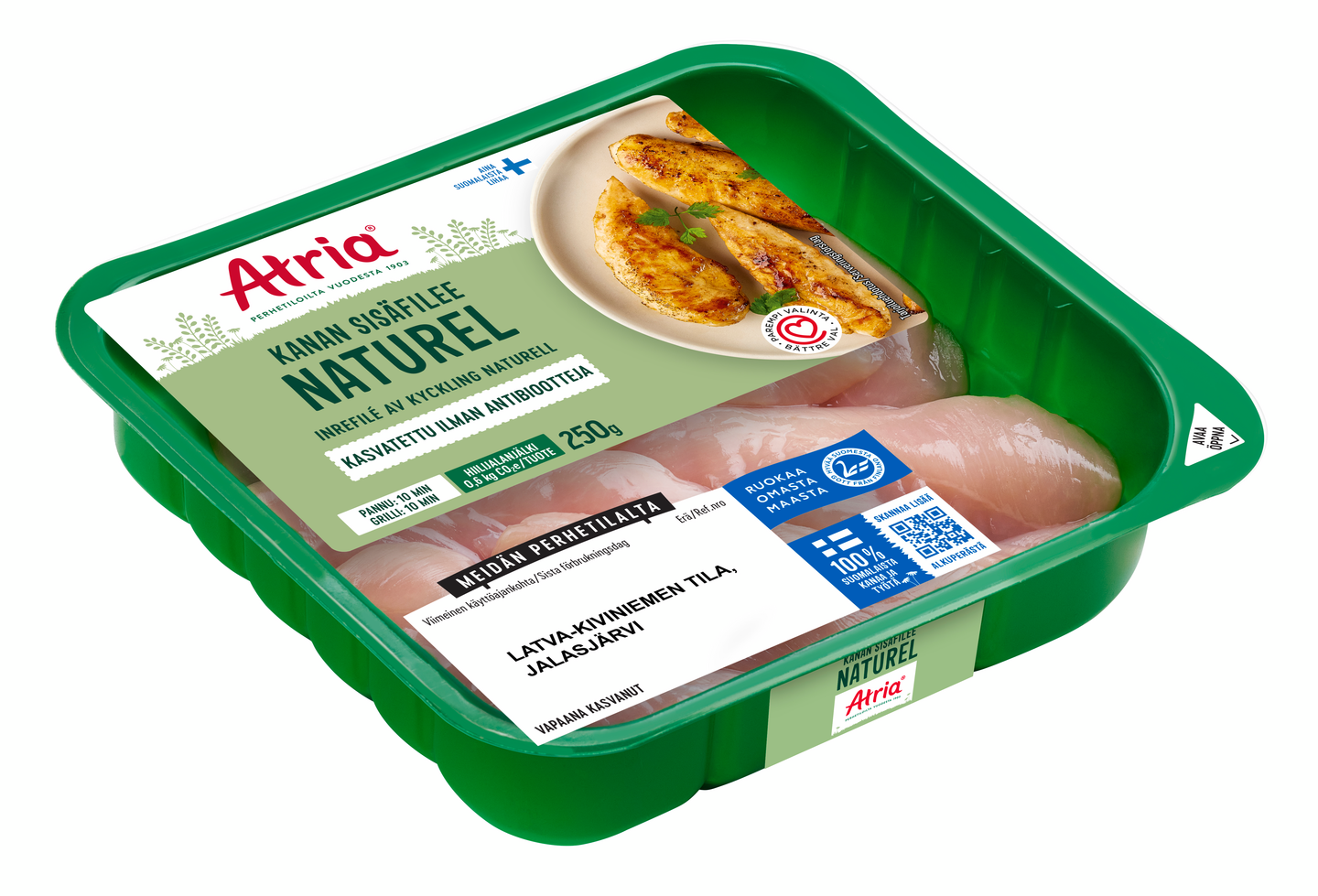 Atria Kanan sisäfilee Naturel 250g
