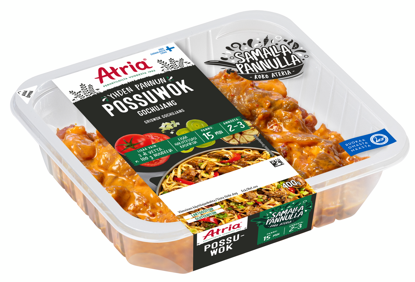 Atria Yhden Pannun possuwok Gochujang 400 g