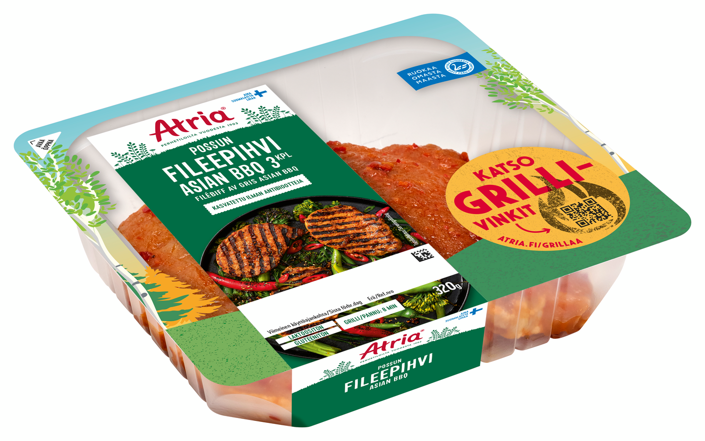 Atria possun fileepihvi Asian BBQ 320 g