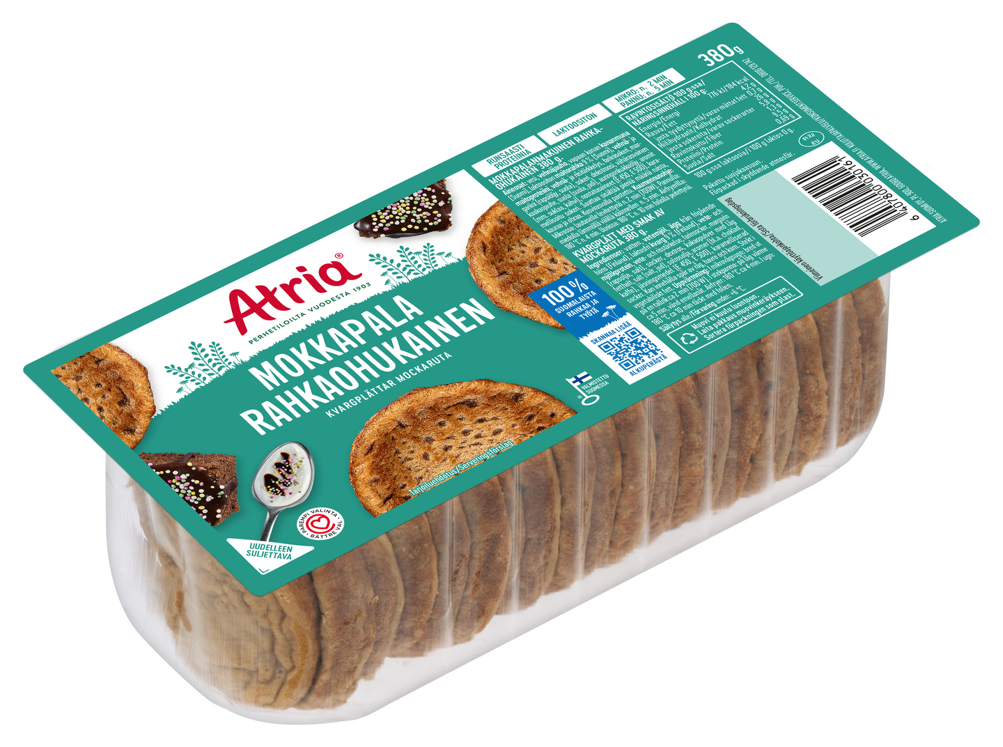 Atria rahkaohukainen mokkapala 380g