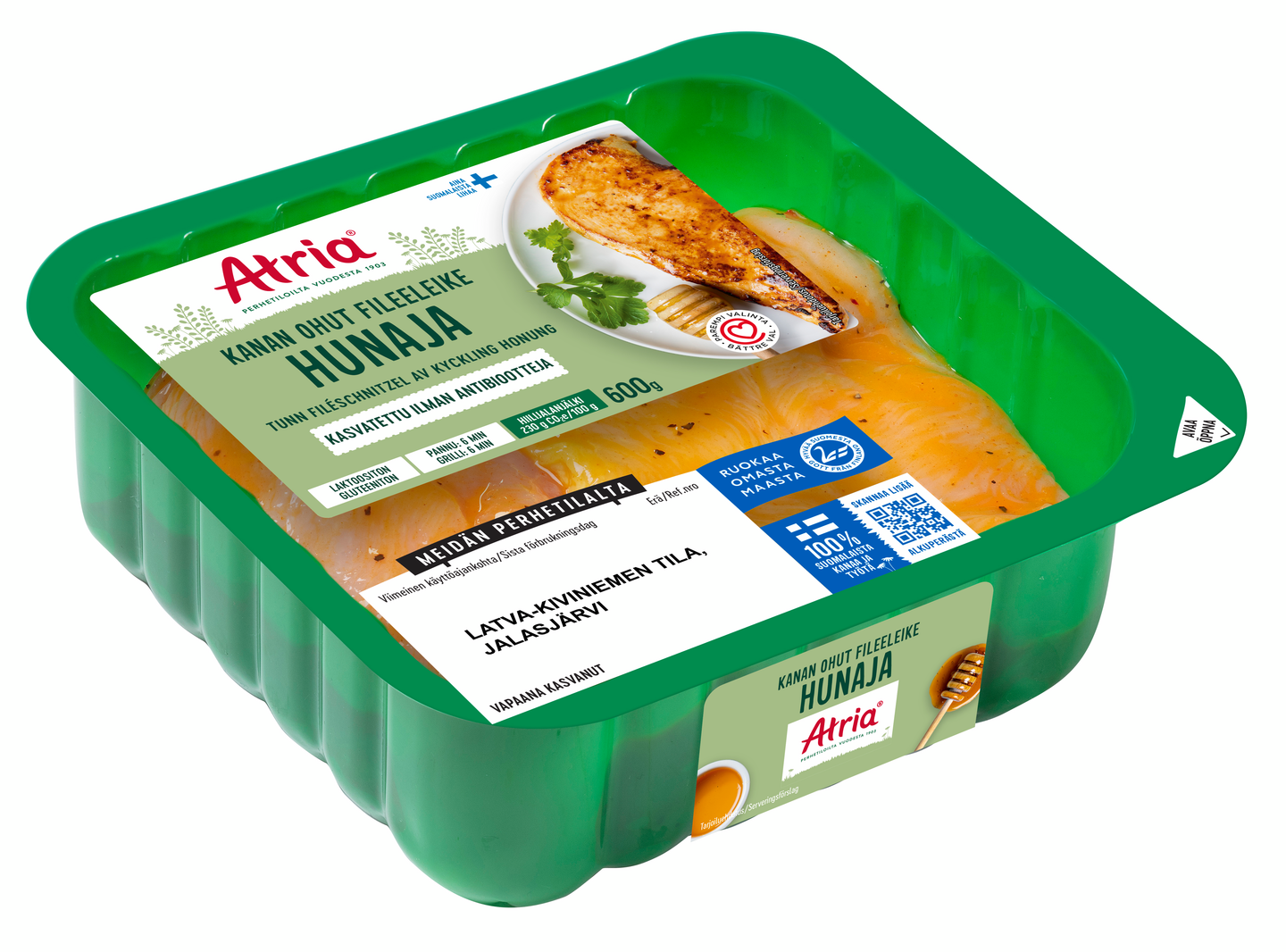 Atria Kanan Ohut Fileeleike Hunaja 600g