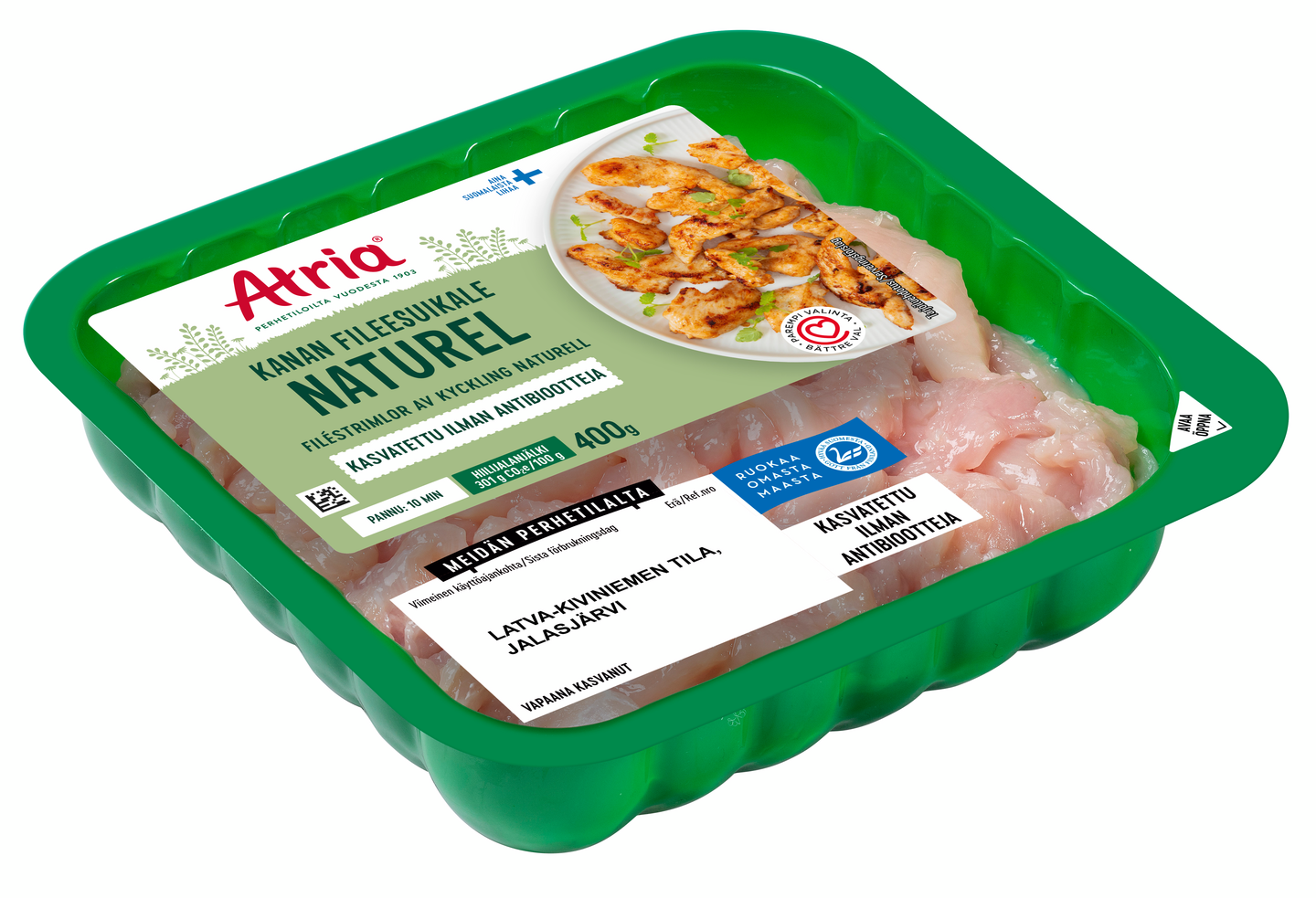 Atria Perhetilan 400g Naturel Kanan Fileesuikale