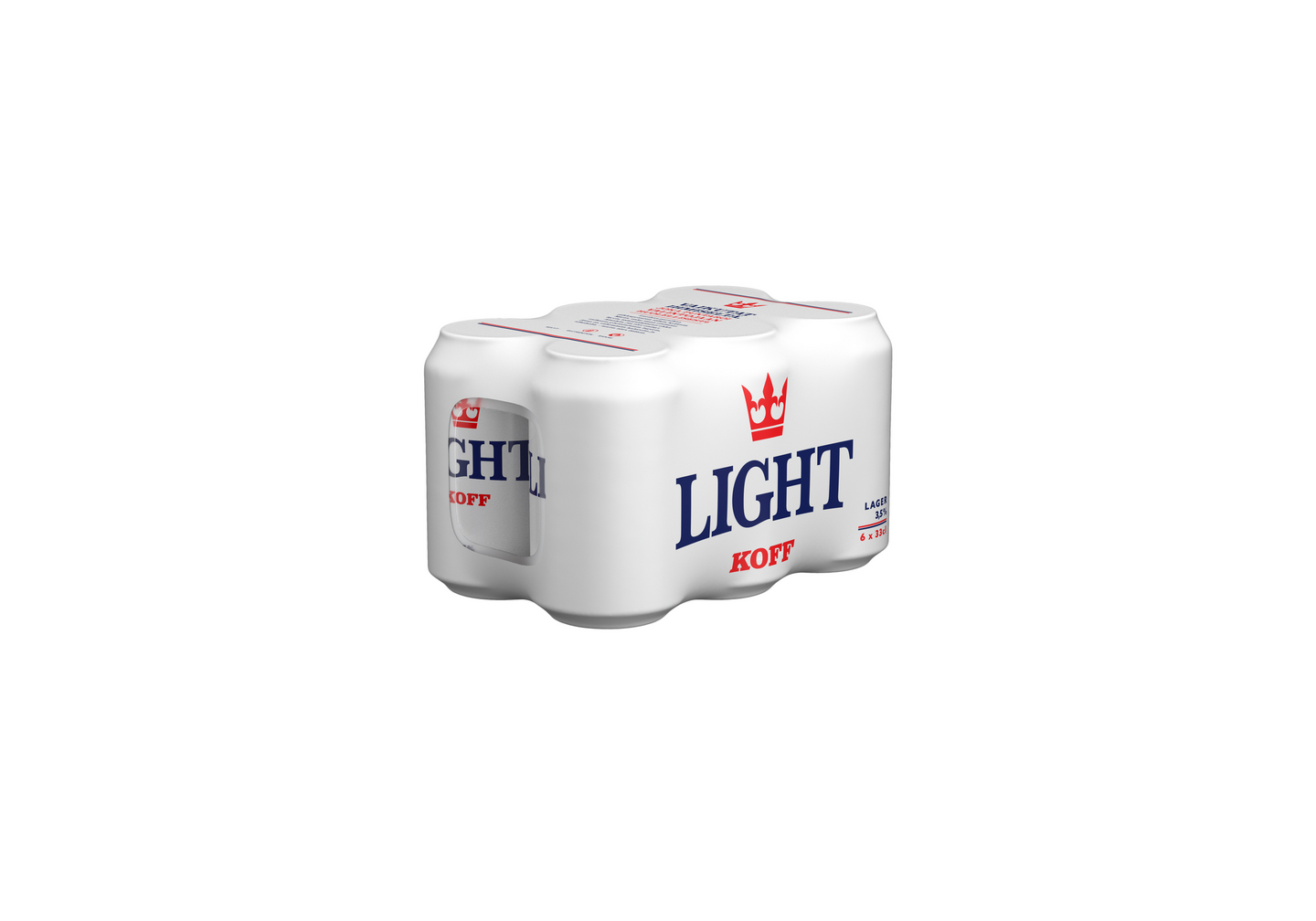 Koff Light Lager gluteeniton olut 3,5% 0,33l 6-pack