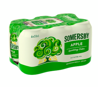 Somersby Apple omenasiideri 4,5% 0,33l 6-pack