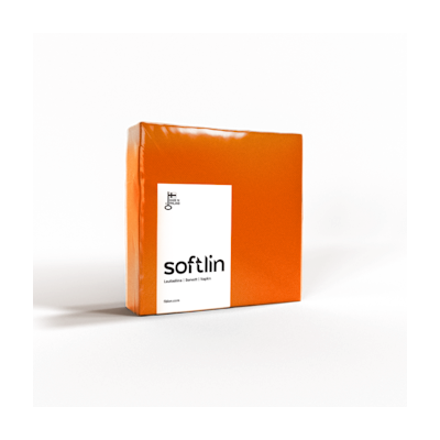 Softlin Classic appelsiini lautasliina 39cm 1-krs 1/4 50kpl
