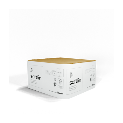 Softlin Basic eco 100% kierrätyskuitua annostelijaliina 33cm 1-krs 250kpl