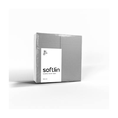Softlin Basic betoni lautasliina 39cm 2-krs 1/8 100kpl