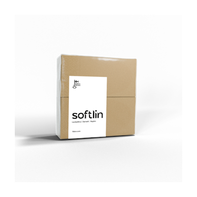 Softlin Basic eco 100% kierrätyskuitua lautasliina 33cm 2-krs 1/8 100kpl