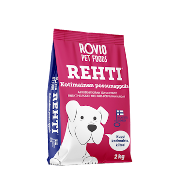 Rehti possu koiranruoka 2 kg