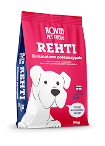 Rehti koiran kuivaruoka 10kg possu