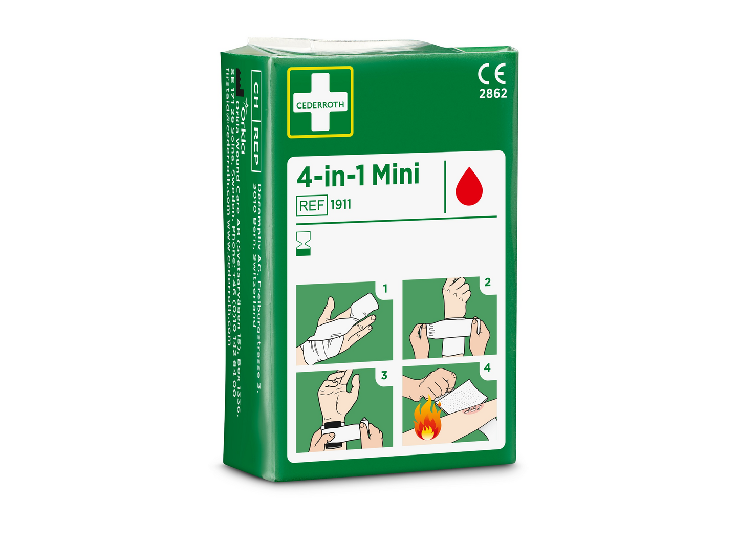 Cederroth 4-in-1 pieni ensiapuside