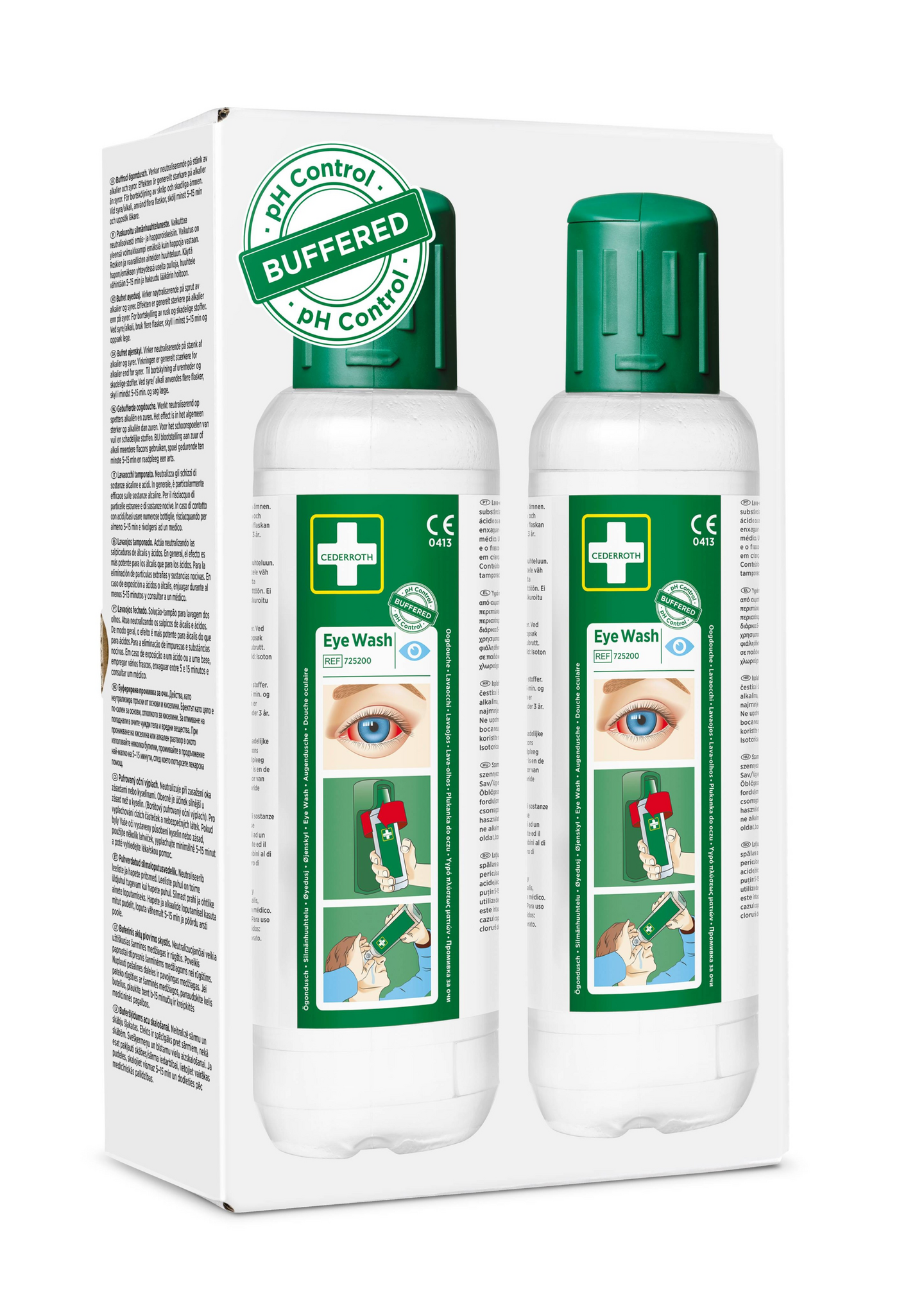 Cederroth silmänhuuhtelupullo 2x500ml