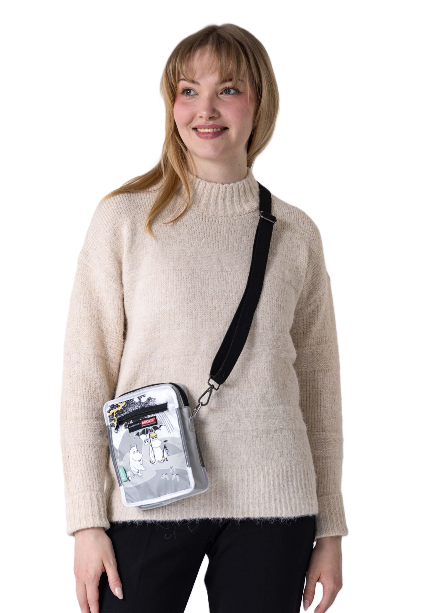 Lasessor x Moomin eko puhelinpussi Saaressa