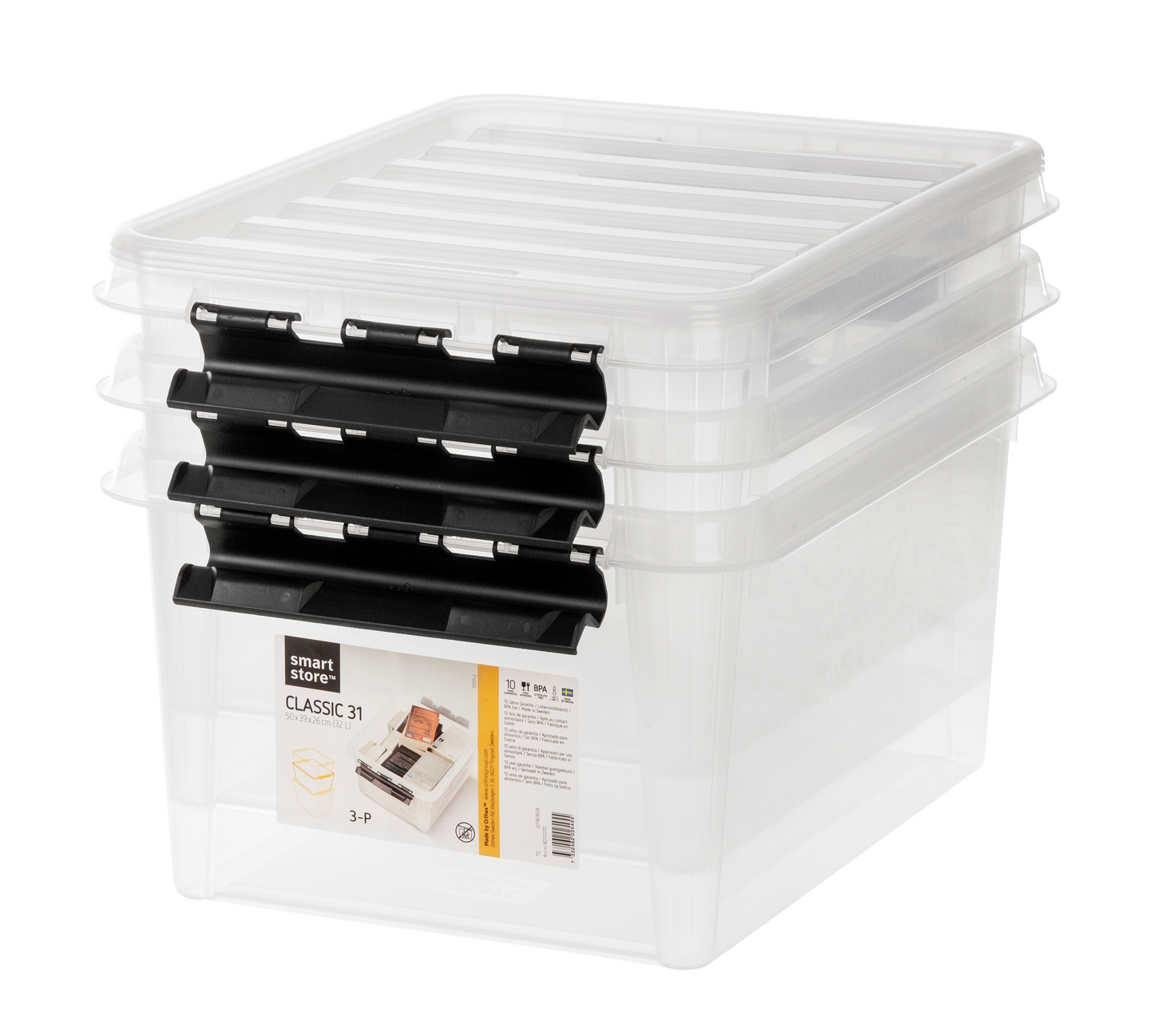 SmartStore Classic 31 säilytyslaatikko 3 kpl