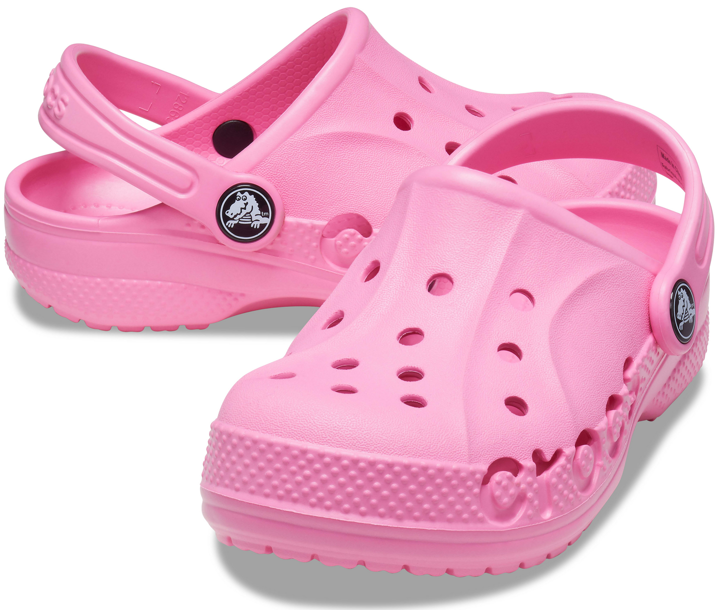 Crocs Baya Clog lasten sandaalit vaaleanpunainen