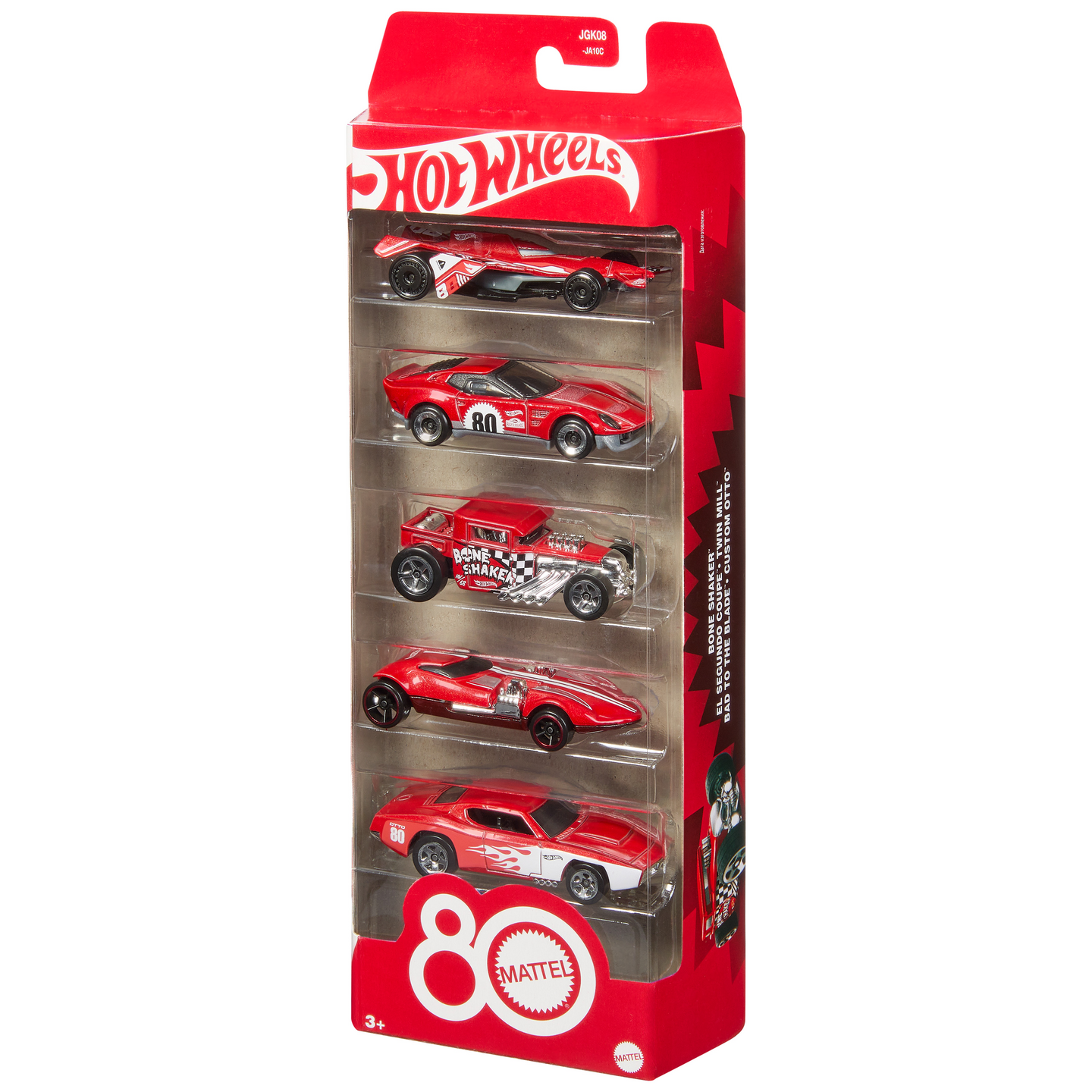 Hot Wheels -pikkuauto 5kpl Mattel 80 V
