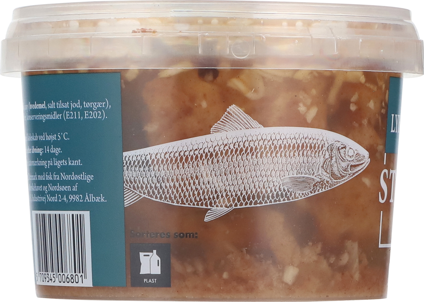 Lykkeberg paistettu silli paloina marinadissa 500/250g